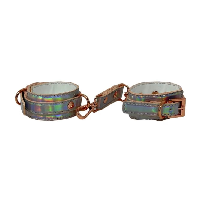 Cosmo "Holographic" Ankle Cuffs