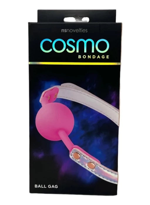 Cosmo "Holographic" Ball Gag -Pink
