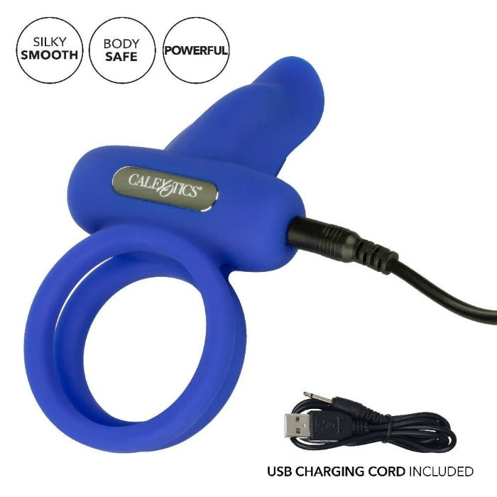 CalExotics "Dual Pleaser" Enhancer -Blue
