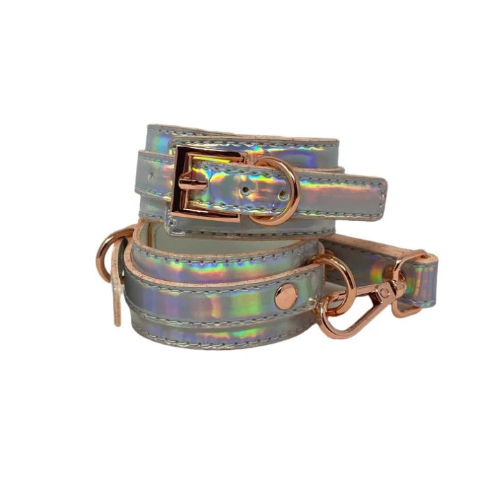 Cosmo "Holographic" Ankle Cuffs