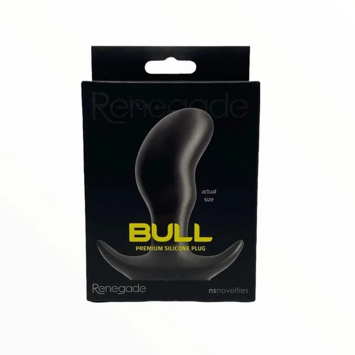 Renegade "Bull" Anal Plug -Medium