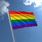 Rainbow ''Silkscreened'' Pride Flag 4x6ft