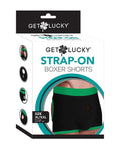 Get Lucky Strap On Boxers – XL/XXL Black-green