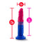 Blush Avant P8 ''Bi'' Pride Dildo