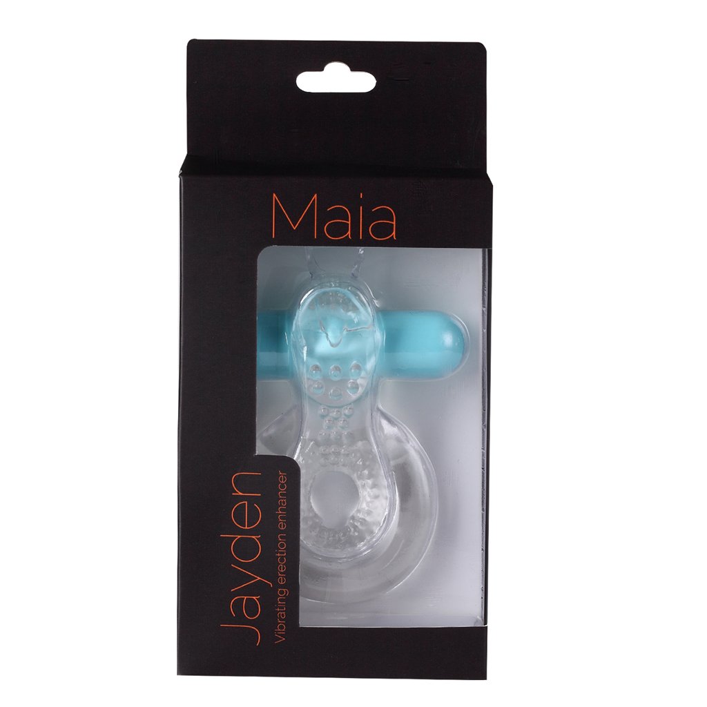 Maia "Jayden" Vibrating C/Ring -Blue
