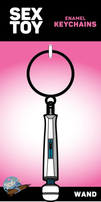 Wood Rocket ''Enamel Keychains'' -Various