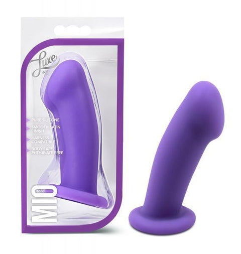 Luxe ''Mio'' Silicone Dildo -Purple
