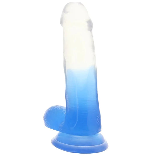 B Yours 'Stella Blue' 6 Inch Dildo -Blue