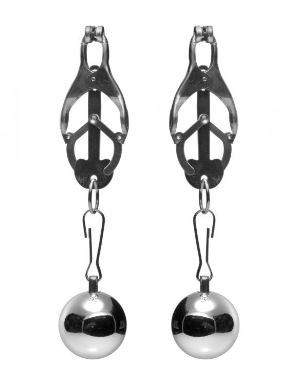MS Deviant Monarch Weighted Nipple Clamps