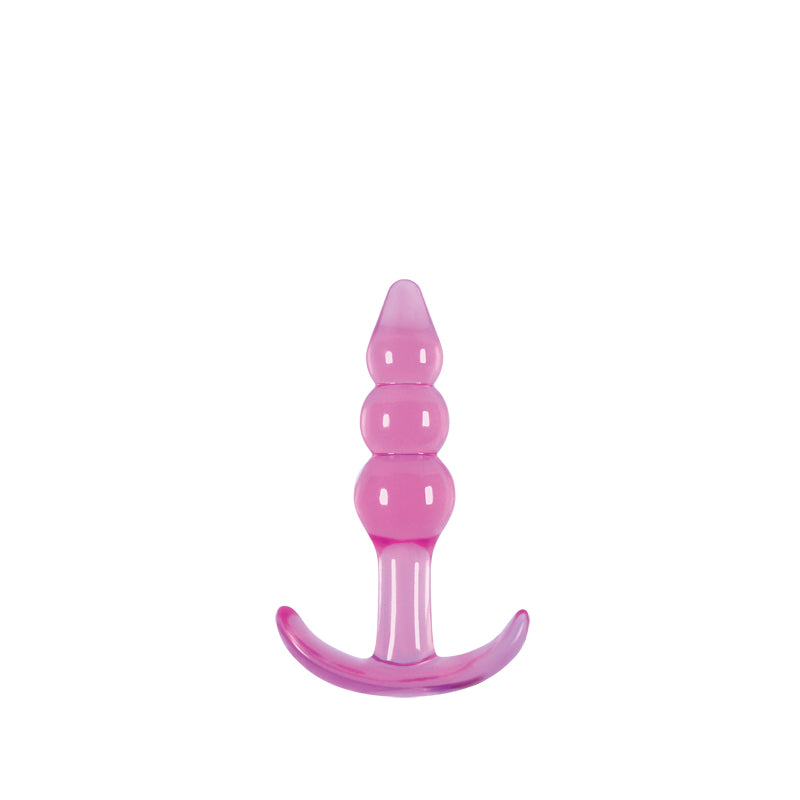 Jelly Rancher Ripple T-Plug Pink