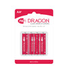 Dragon Super Alkaline Batteries AA 4 Pack