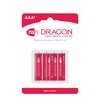 Dragon Super Alkaline Batteries AAA 4 Pack