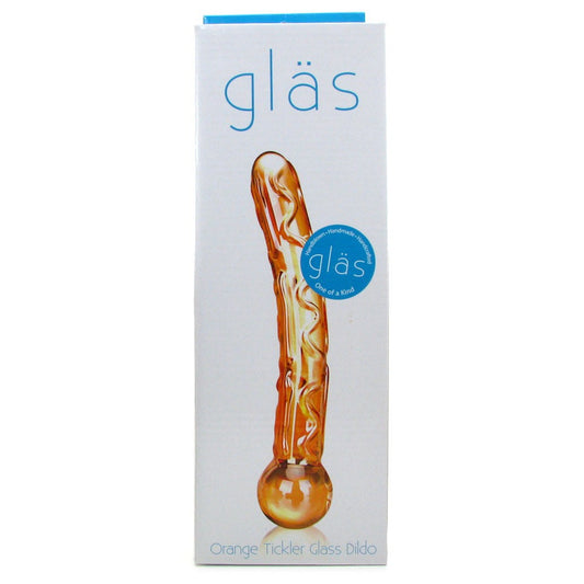 Gläs Orange Tickler Glass Dildo