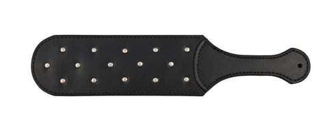 Bound 2 Please Long Leather Paddle with Studs