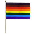 ''Philly'' Pride -Stick Flag 4 x 6''