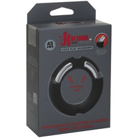 Kink Stretchable "Silicone Covered" Metal Cock (Ring 45mm)