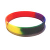 ''Rainbow'' Pride -Silicone Bracelet