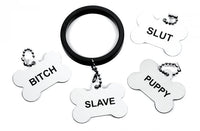 Master Series Recruit Aluminum Cock Ring + Dog Tags