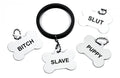 Master Series Recruit Aluminum Cock Ring + Dog Tags