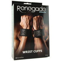Renegade Bondage "Wrist" Cuffs Black