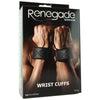 Renegade Bondage ''Wrist'' Cuffs Black
