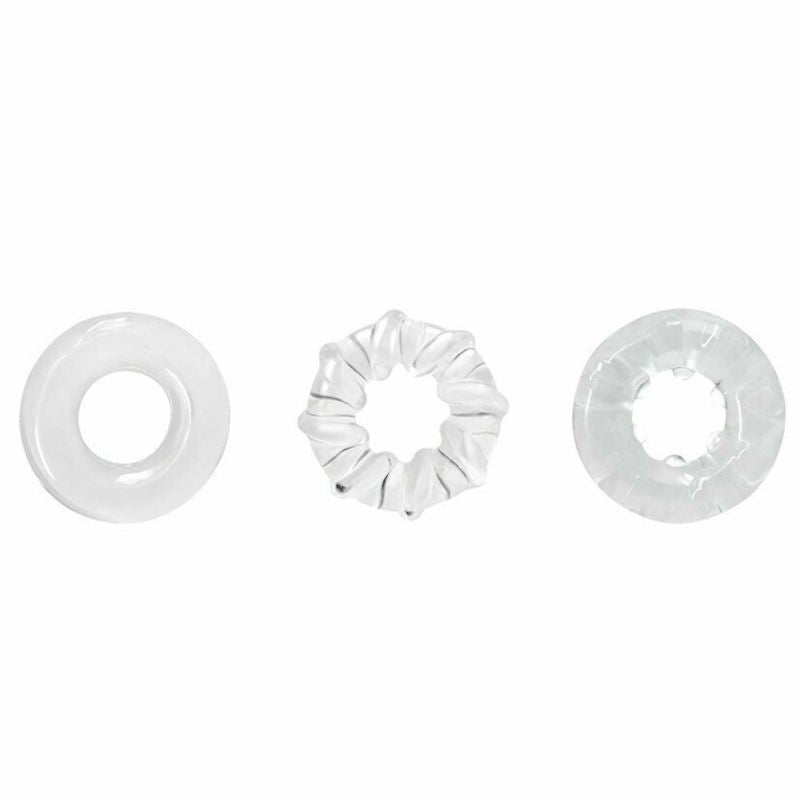 Renegade "Dyno" Cock Rings -Clr