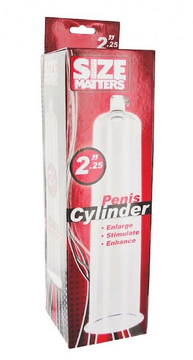 Size Matters 2.25" Acrylic Penis Cylinder