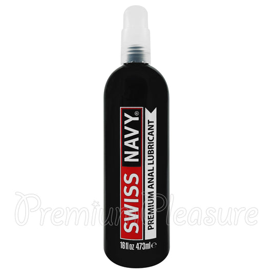Swiss Navy Anal Silicone Lubricant 16oz