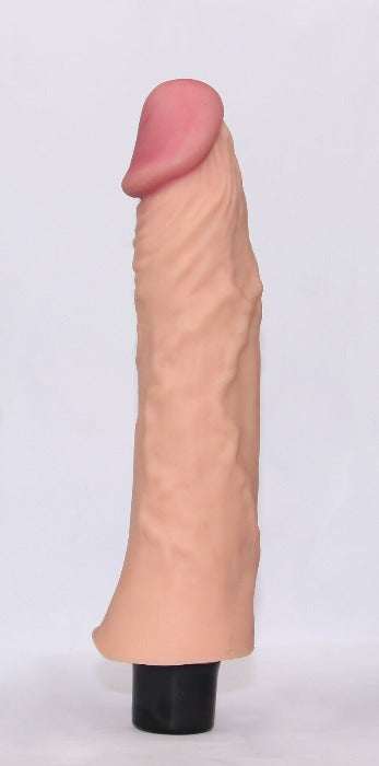 Get Lucky 8.3" Real Skin Vibrating Dildo