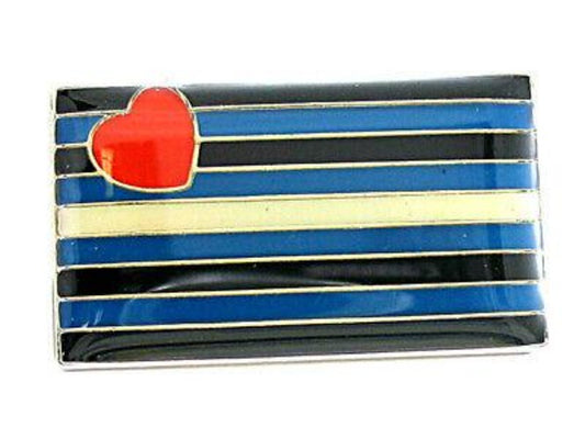 ''Leather'' Pride Flag -Lapel Pin