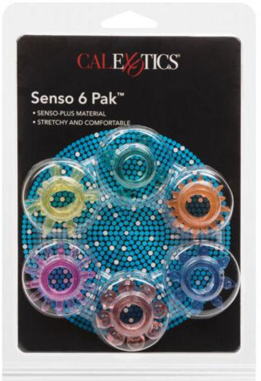 Calex "Senso" 6Pack C/Ring Set -Multi