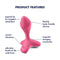 Satisfyer ''Game Changer'' Anal Plug Vibe -Pink