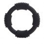 Adonis "Hercules" Silicone Ring -Blk