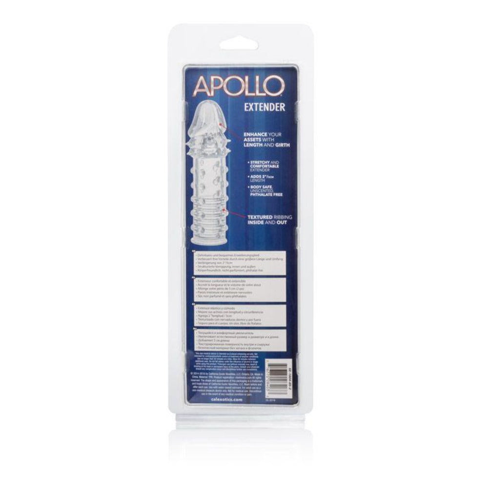 Calex "Apollo" Penis Extender -Clear
