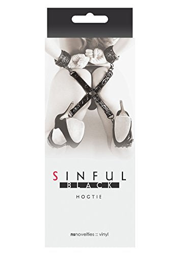 Sinful Hogtie Black