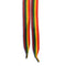 Long Rainbow Striped Shoelaces