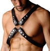 Strict Leather Four Strap Chest Harness