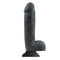 Colours 8&quot; Softies Dildo -Black