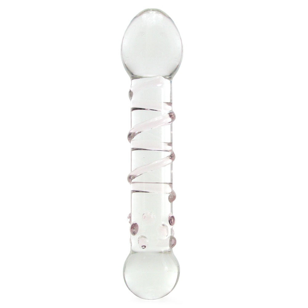 Gläs "Spiral Staircase" Full Tip Dildo