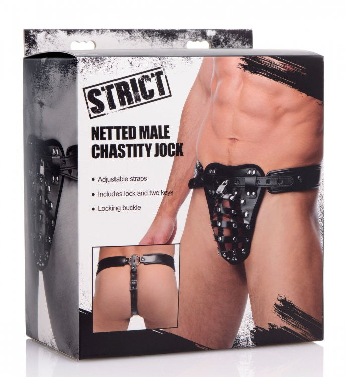 Strict Netted Male Chastity Jock