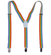 Rainbow Pride Suspenders