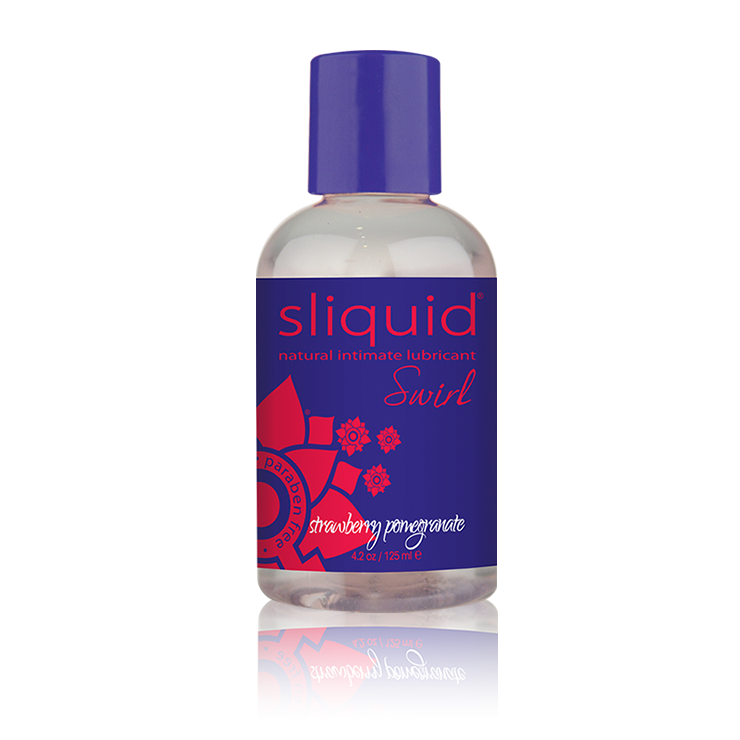 Sliquid Swirl Strawberry Pomegranate Flavoured Lubricant