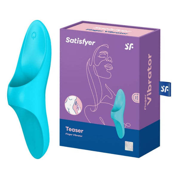 Satisfyer ''Teaser'' Finger Vibe -Teal