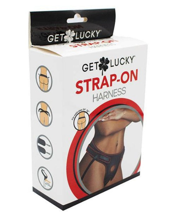 Get Lucky 'Strap On' Harness -Black