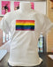 ''Rainbow Pride Flag'' Cotton T-Shirt