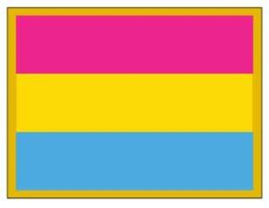 ''Pansexual'' Pride Flag -Lapel Pin