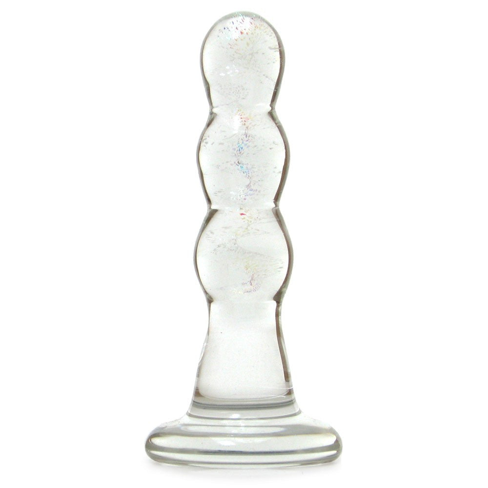 Gläs Triple Play Beaded Butt Plug