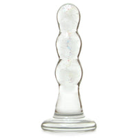 Gläs Triple Play Beaded Butt Plug