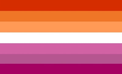 ''Lesbian Sunset'' Pride Flag 3 x 5 ft