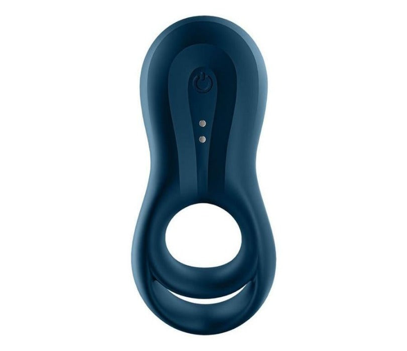 Satisfyer "Epic Duo" Cock Ring -Grey
